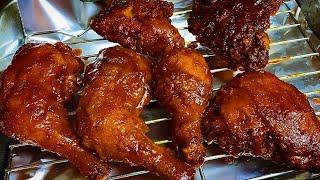 BBQ Fried Chicken, Juicy & Flavorful! Barbie Fry Chicken