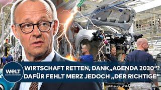 FRIEDRICH MERZ: Agenda 2030 soll schwache Wirtschaft retten! Doch der CDU fehlt der richtige Partner