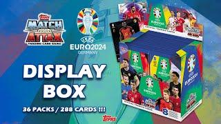 TOPPS UEFA EURO 2024 Match Attax - DISPLAY BOX