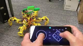 War Machine - 3D Printed 18DOF  Hexapod Battle Bot