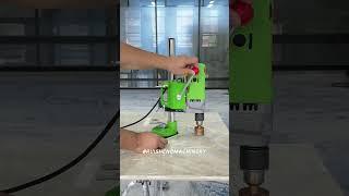 Portable stone tile countertop drilling machine