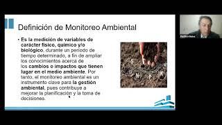  CURSO MONITOREO AMBIENTAL ‍