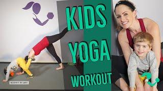 Mommy and Me Kids Yoga and Movement Workout--Get Moving with Older Toddlers and Kids