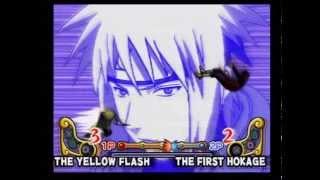 NARUTO: Ultimate Ninja 3 - The Yellow Flash vs. The First Hokage (Insane Difficulty)