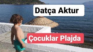 Datça Aktur Plaj vlog .Burda Korona Yok. Datça Aktur Tatil Sitesi #vlog