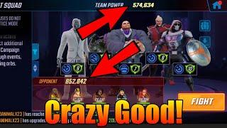 Underworld is Crazy Strong! 300k+ Punchups! - MARVEL Strike Force - MSF