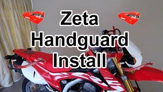 CRF250L Zeta Handguards Install