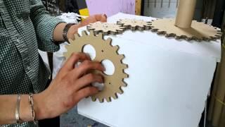 자라다남아미술연구소-톱니바퀴를 이용한 놀이공원 만들기