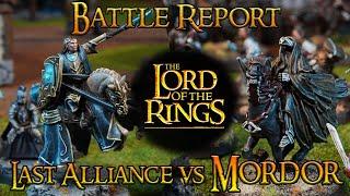 Mordor Vs Last Alliance! ~ Conquest Champions Season 3 ~ Middle Earth SBG Battle Report