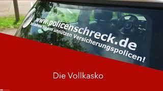 Policenschreck erklärt: Die  Kasko-Versicherung