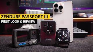 Zendure Passport iii - A MUST HAVE travel adapter