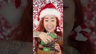 Makes shrek na lata do Biscoito de natal  #unboxing #makeup #natal #nataldapudim  #camilapudi