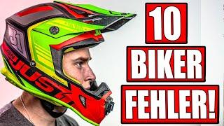 10 MOTORRADFAHRER ANFÄNGER FEHLER!