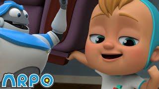 Daniel Saves the Day | ARPO The Robot | Robot Cartoons for Kids | Moonbug Kids