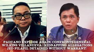 PDEA Chief SINAMPOLAN: Paduano Cited Wilkins Villanueva in Contempt