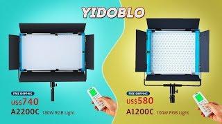 Yidoblo A1200C 100W/ A2200C 180W RGB Led Light- www.linkdelight.com