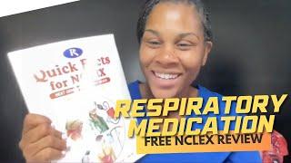 Winning Wednesday: Respiratory Medication NCLEX Review