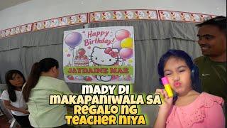 HINDI KO INAASAHAN ANG TEACHER NI MADY MAY REGALONG HINANDA PARA SA KANYA @kabungotofficial9129