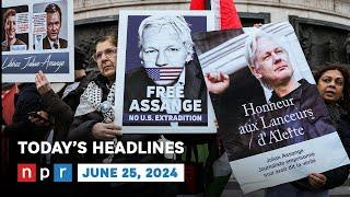 WikiLeaks Founder Julian Assange Strikes A Plea Deal With The U.S. | NPR News Now