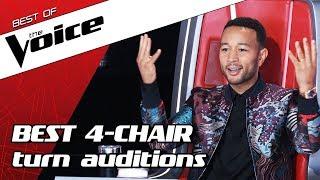 TOP 10 | ALL TURN Blind Auditions in The Voice