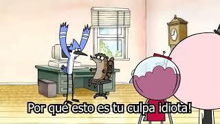 Mordecai y Rigby Hablando en Latin (Con subtitulos)