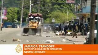 Hunt for drug kingpin sparks Jamaica unrest