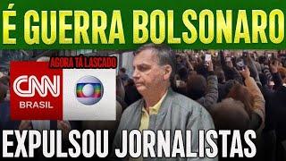 CANALHA! BOLSONARO MANDA EXPULSAR JORNALISTAS DE EVENTO EXTREMISTA! HADDAD DESTROÇA CAMPOS NETO!