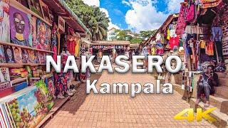 Nakasero to Craft Market of Kampala【4K - 60fps】