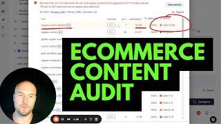 How I Do SEO & Content Audits For Ecommerce Sites