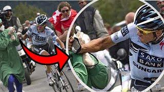 Top 10 Rage Moments at the Tour de France | Angry Pro Cyclists