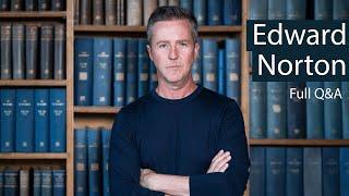 Edward Norton Questioned by Oxford University Students