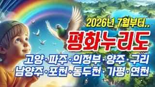 경기도 2026년 7월 분도예정... 경기북도는 평화누리특별자치도 #경기북도 #경기북부특별자치도 #경기북부 #평화누리특별자치도