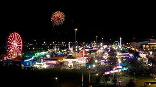 Time-lapse shows NYS Fair Midway coming to life after dark