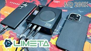 LIMETA MD 200X Wireless Charger - 5 in 1 Wireless Charging Station