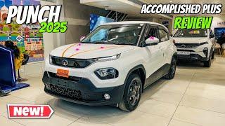 New Tata Punch Accomplished Plus 2025 ️ | Tata Punch Second Top Model | Tata Punch 2025 | Review