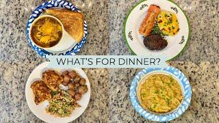 WHAT’S FOR DINNER? | EASY & BUDGET FRIENDLY | REALISTIC WEEKNIGHT MEALS | DINNER INSPIRATION