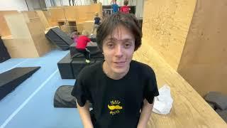 Elis Torhall -  training vlog with Davide Rizzi and twin parkour