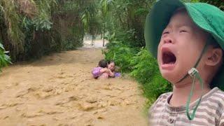 Storm YAGI, storm number 3, caused major flooding. Single mother in trouble and asked for help.Tử Vy
