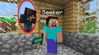 I secretly used a PORTAL GUN MOD in Minecraft Hide & Seek...