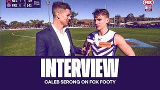 'I hadn't kicked one this year so I had to get on the board' | Caleb Serong