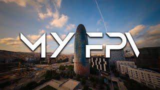 -TORRE GLORIES (Torre Agbar) - Barcelona - FPV Diving