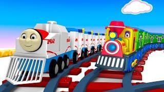 Cartoon Train  Factory