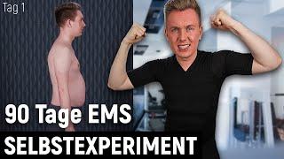 Reichen 20 Minuten Sport pro Woche? 90 Tage EMS-Training Selbstexperiment