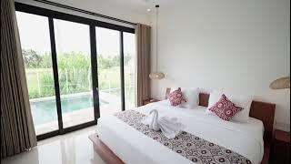 jual murah 2 unit luxury villa view sawah di Ubud Gianyar Bali.