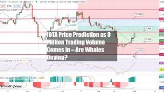 IOTA Price Prediction as $10 Million Trading Volume Comes In – Are Whales Buying?