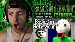 Vapor Reacts #693 | [SFM] BALDI'S BASICS SONG ANIMATION "Basics In Behavior" by Coda REACTION!!