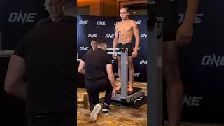 Kade Ruotolo makes weight for MMA debut at ONE 167 #onechampionship