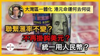 大灣區一體化 港元命運何去何從：聯繫滙率不變？ 不再掛鈎美元？ 統一用人民幣？