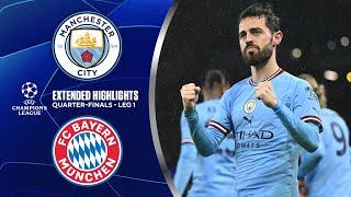 Man. City vs. Bayern: Extended Highlights | UCL Quarter-Finals - Leg 1 | CBS Sports Golazo