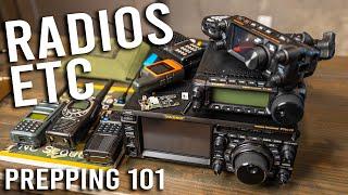 PREPPING 101 - COMMS - A Guide To Grid Down Communication Tools - Ham Radio, Meshtastic, GMRS, Etc
